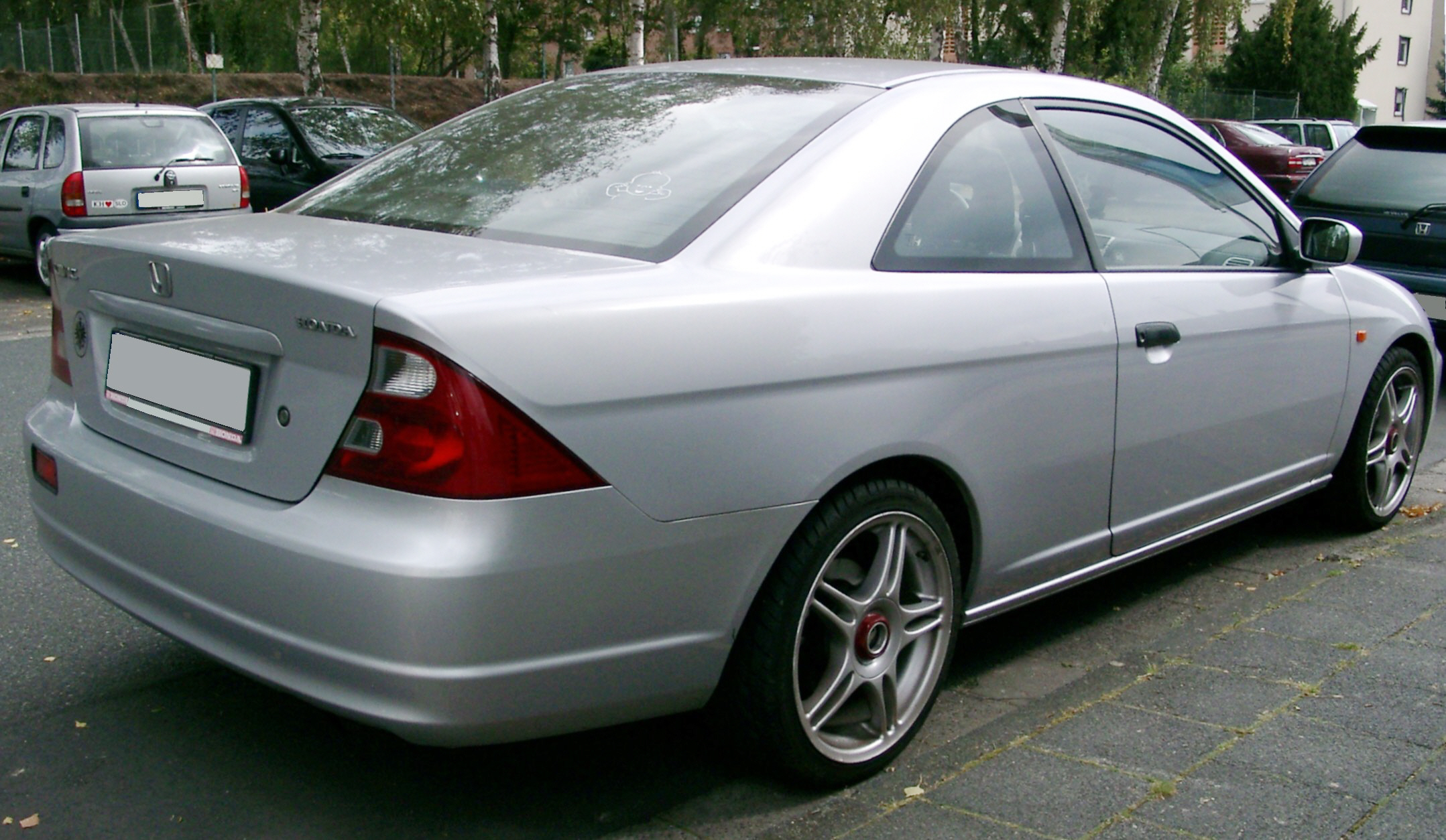 File:Honda Civic (8.Generation) rear.jpg - Wikimedia Commons