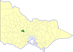 <span class="mw-page-title-main">Shire of Tullaroop</span> Local government area in Victoria, Australia