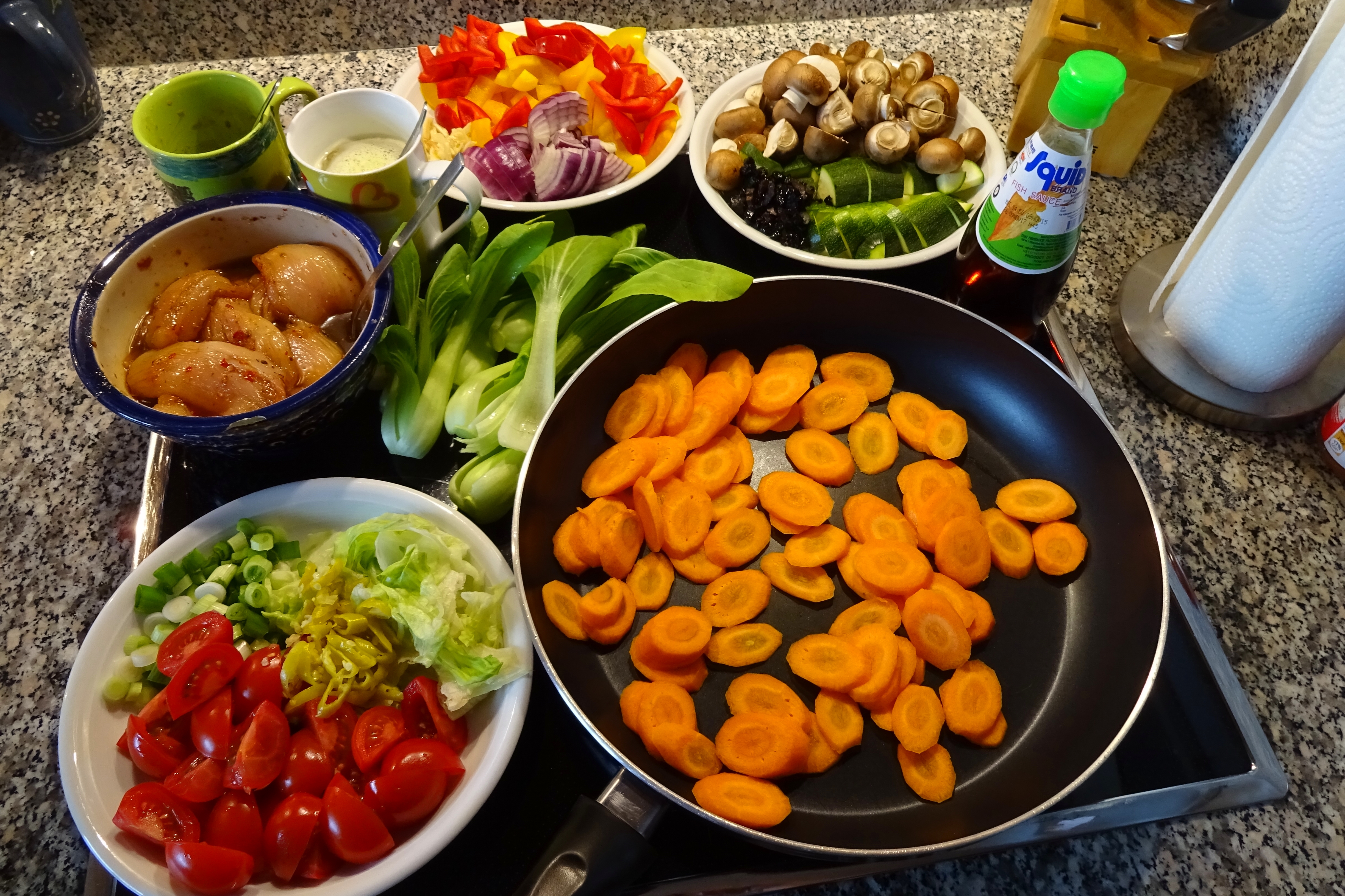 File prepare. Ways to prepare Vegetables for Cooking.