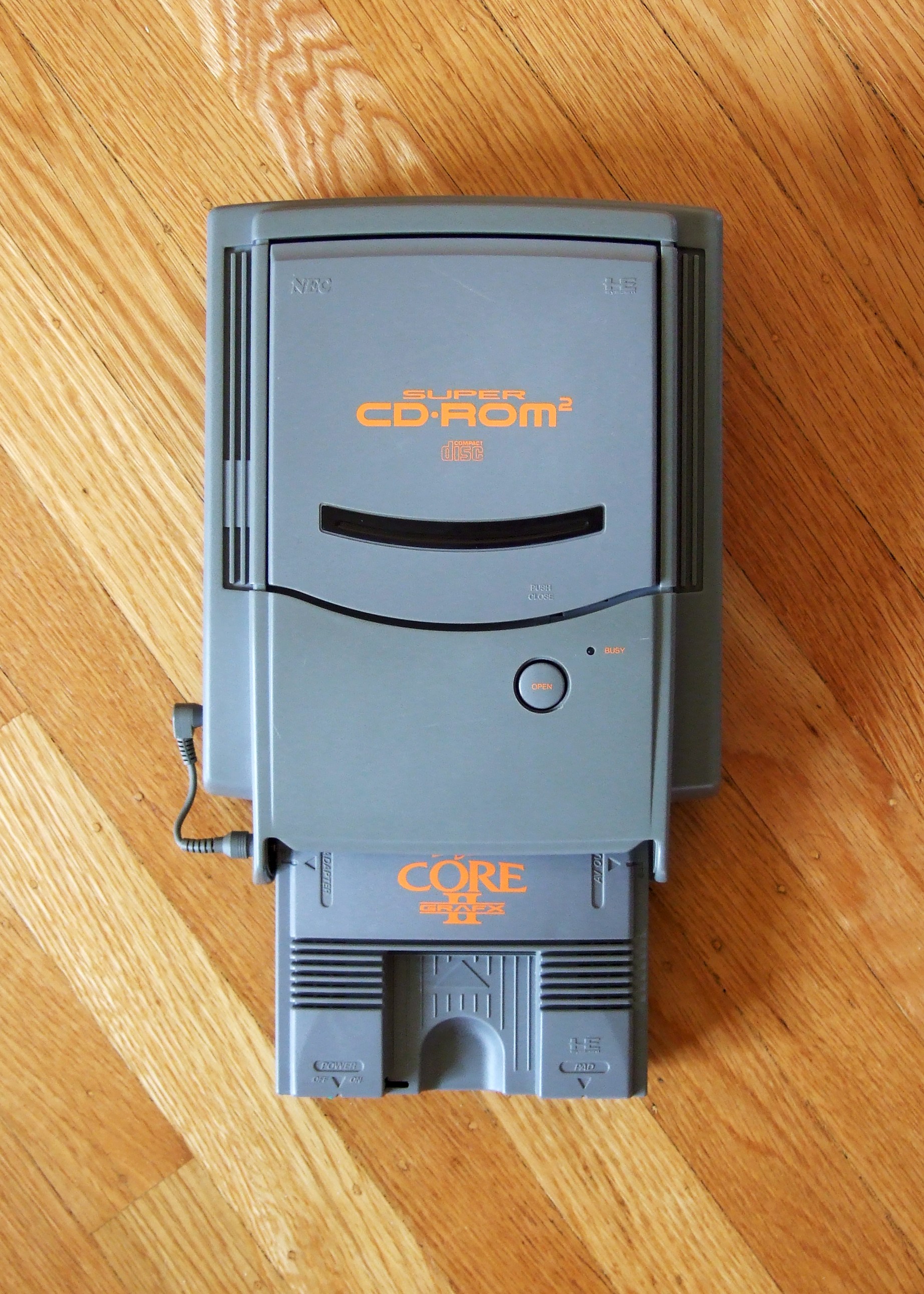 File:Super CD-ROM2 with CoreGrafx II (top view).jpg - Wikimedia