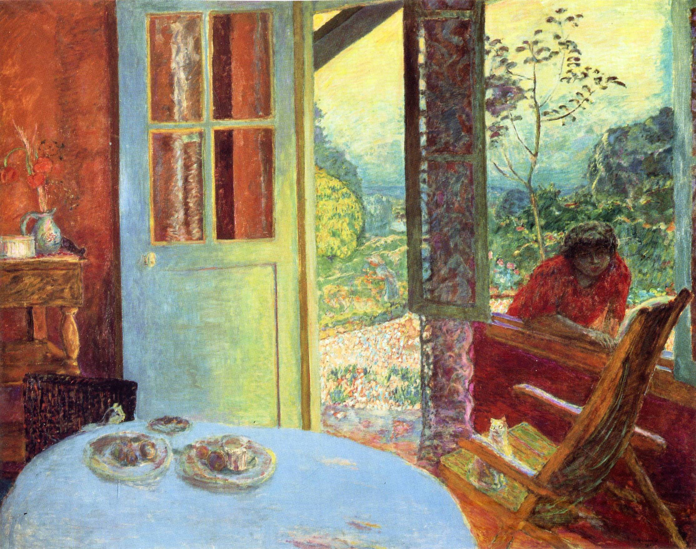 File The Dining Room In The Country By Pierre Bonnard 1913