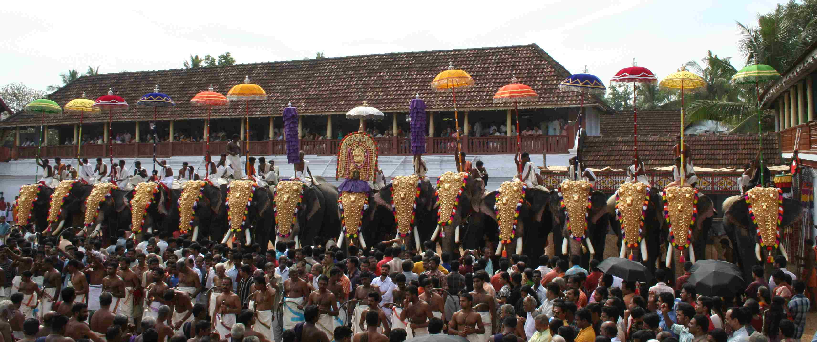 'Vrischikotsavam' which starts the festival season