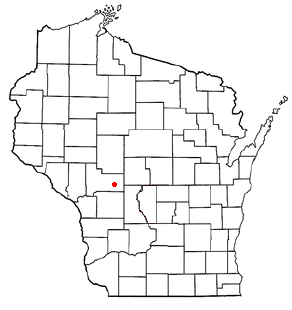 Knapp, Wisconsin'in konumu