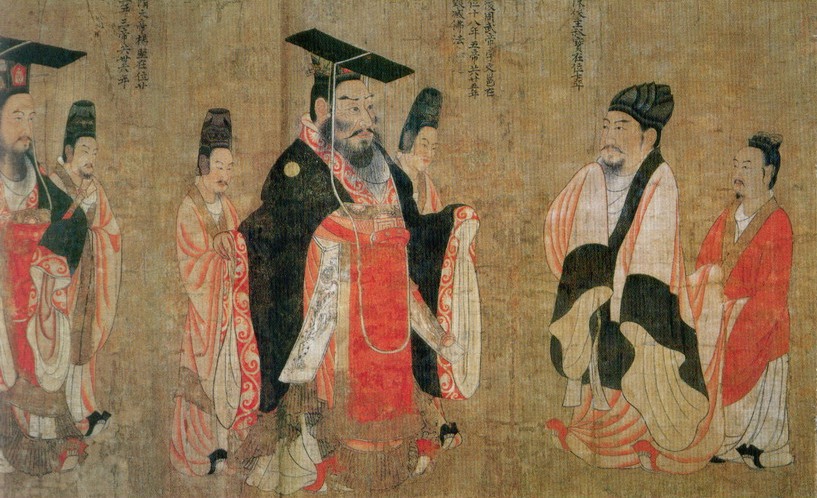 File:Yan Liben. Thirteen Emperors Scroll, detail. Boston MFA.jpg 