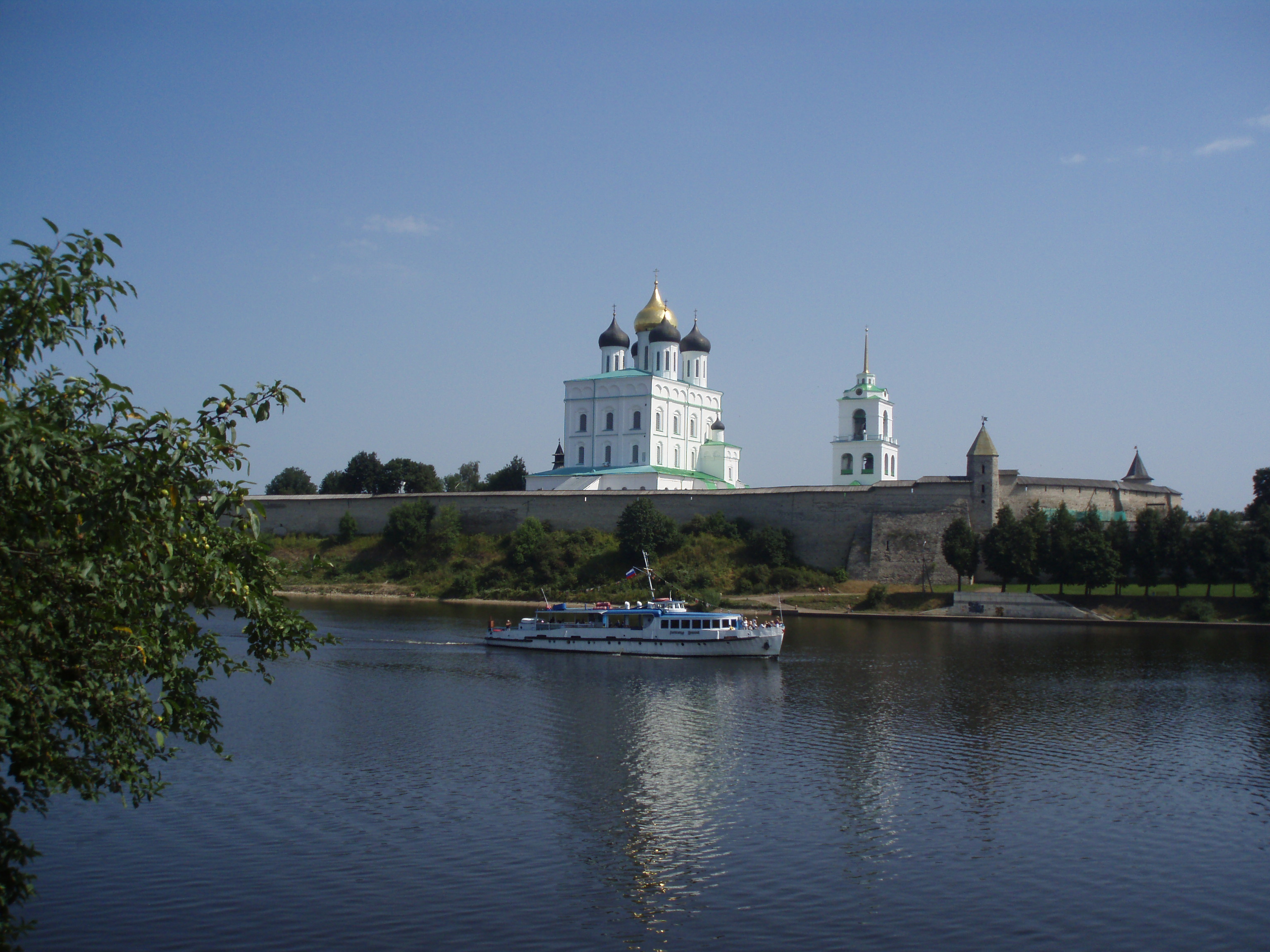 Ольгинская набережная Псков