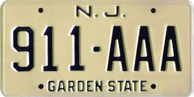 Vehicle registration plates of New Jersey - Wikipedia