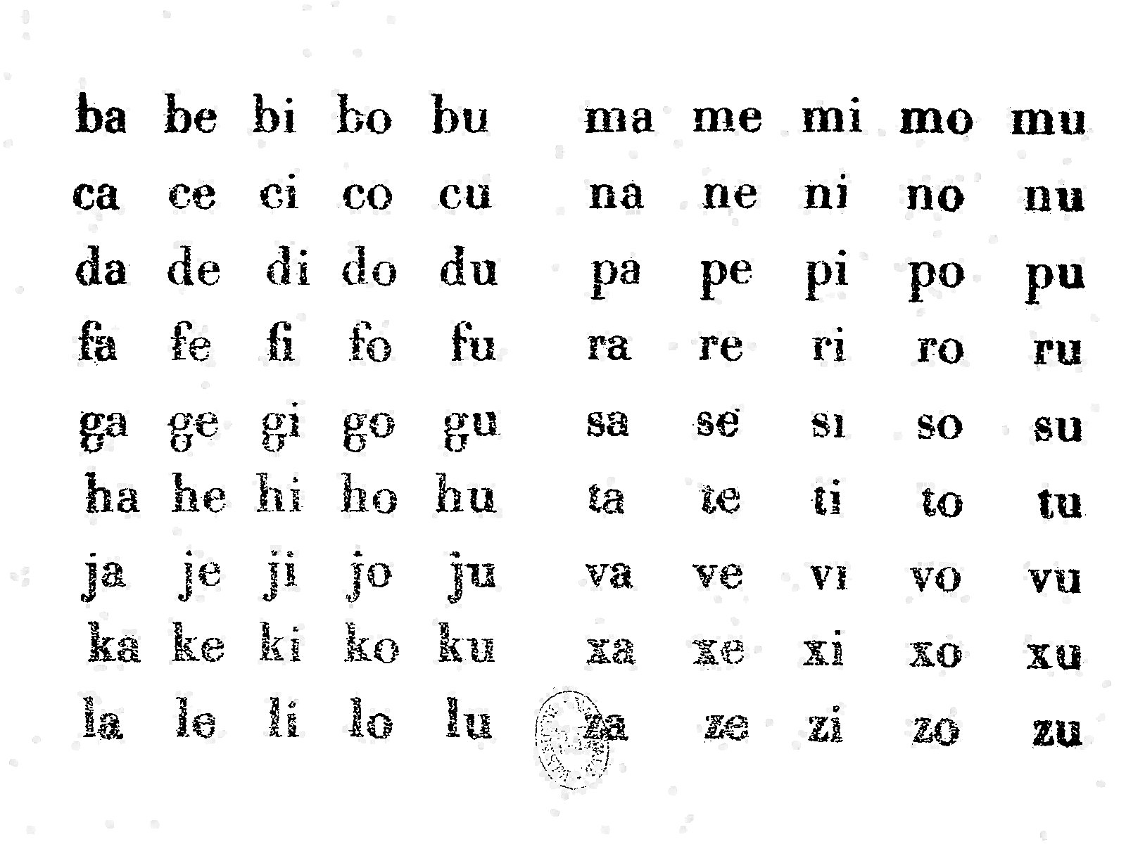 ALPHABET ENFANT