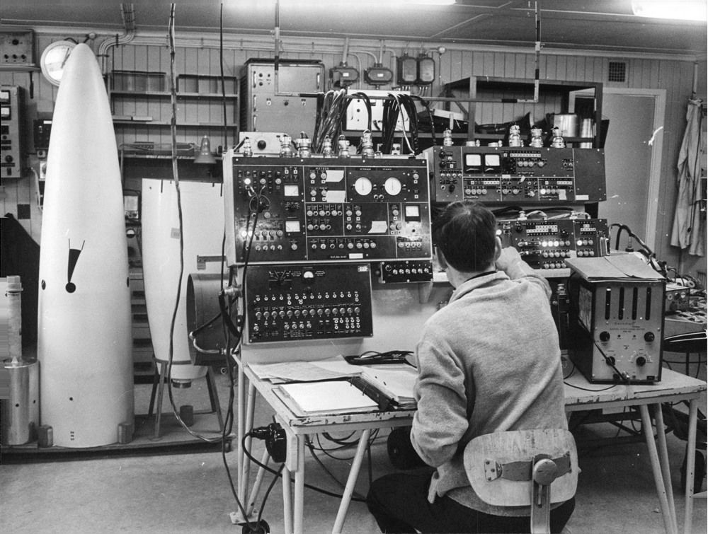 File An Electrical Engineer Test Equipment At The Air Force Test
