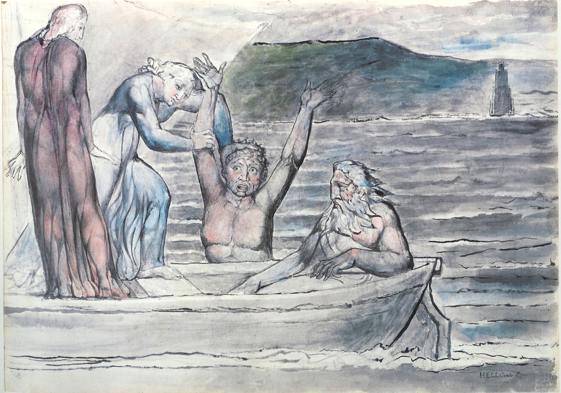 William Blake Religion and Psychology Dante 15