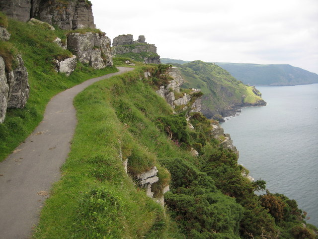 File:Coast approaching the Valley of the Rocks - geograph.org.uk - 1471522.jpg