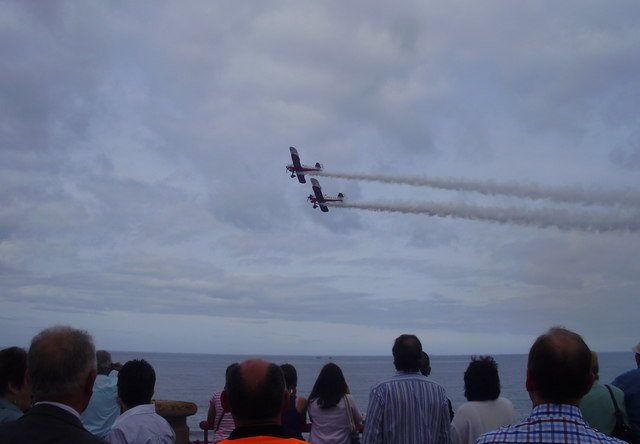 Flypast at Rhyl - geograph.org.uk - 1571660