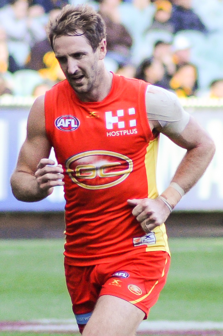 Barlow playing for Gold Coast in June 2017