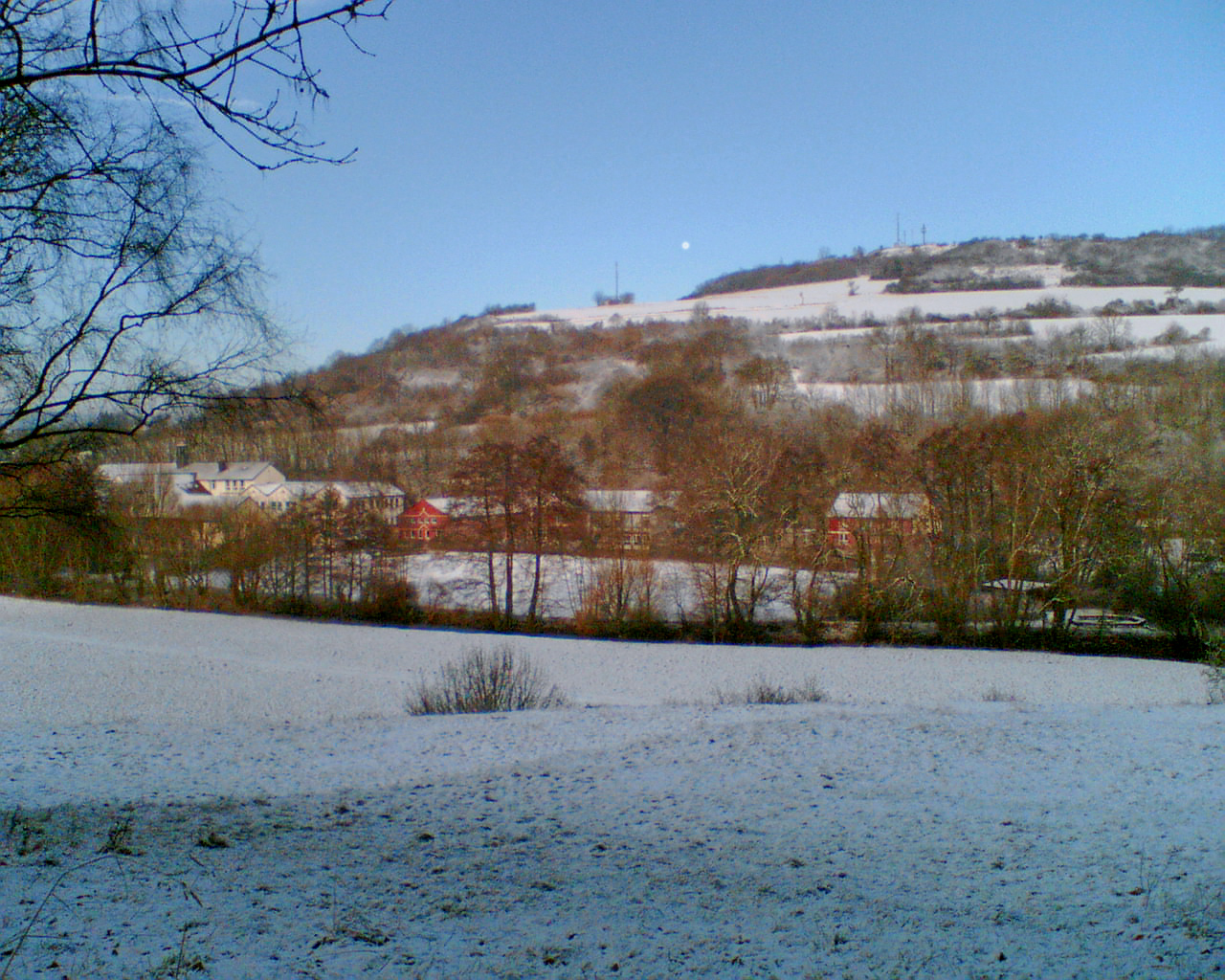 Paul-Gerhardt-Schule Dassel im Tal des Flusses Ilme, Deutschland