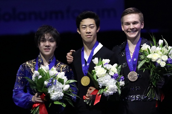 File:Photos – World Championships 2018 – Men (Medalists) (1).jpg