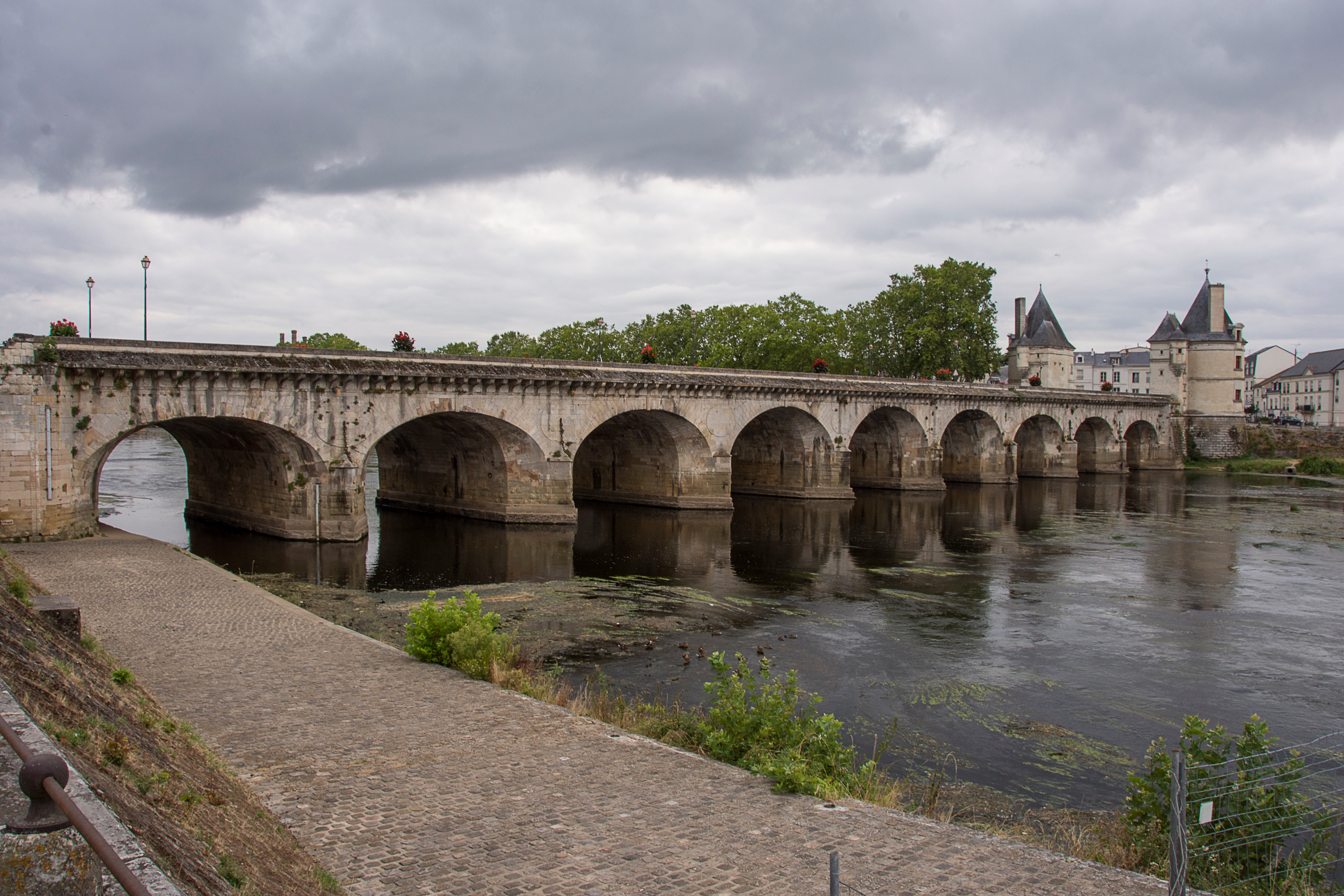 Archivo Pont Henri Iv Chatellerault 19an003 Jpg Wikipedia La Enciclopedia Libre