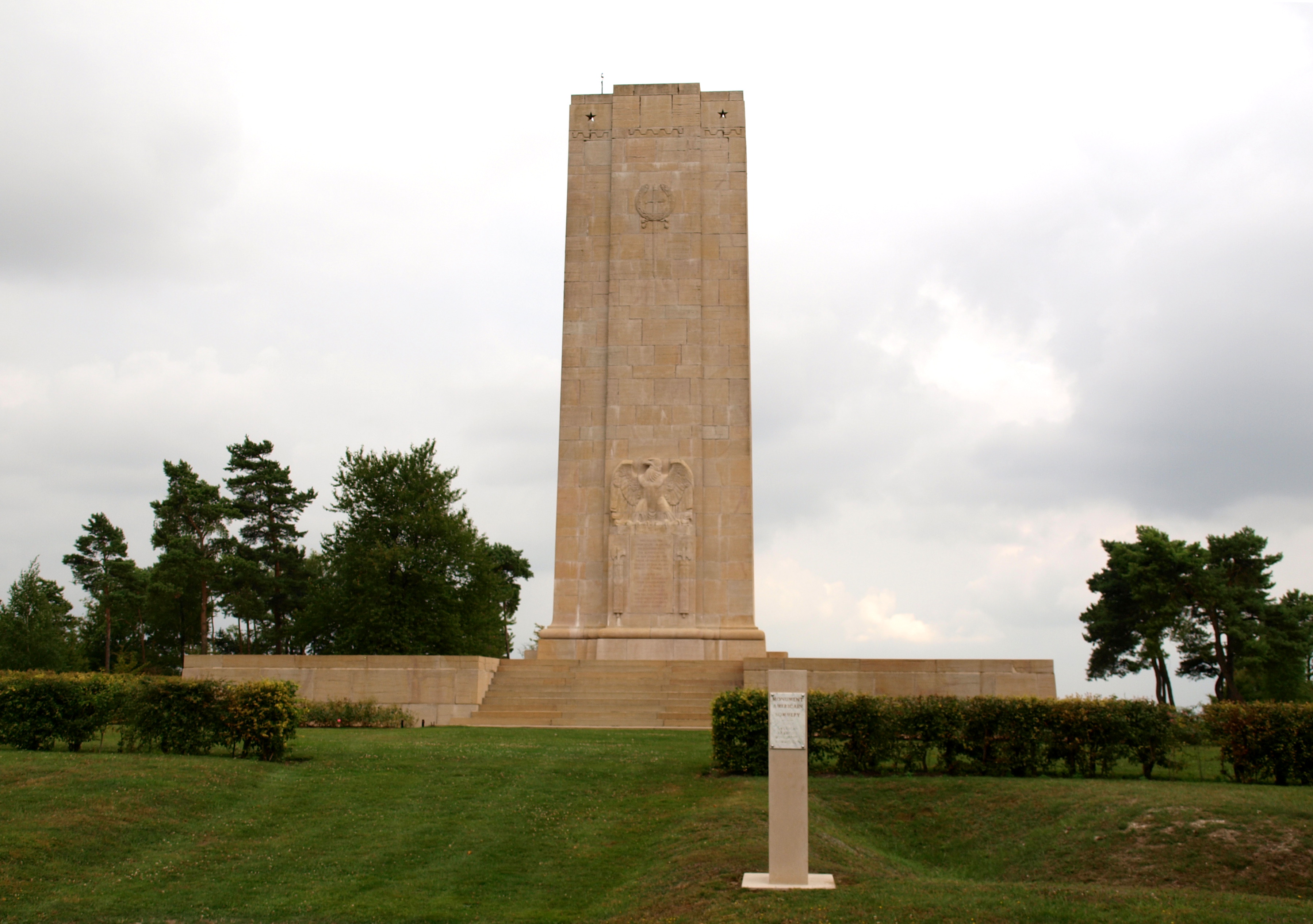 Monument Américain du Blanc Mont  France Grand Est Marne Sommepy-Tahure 51600