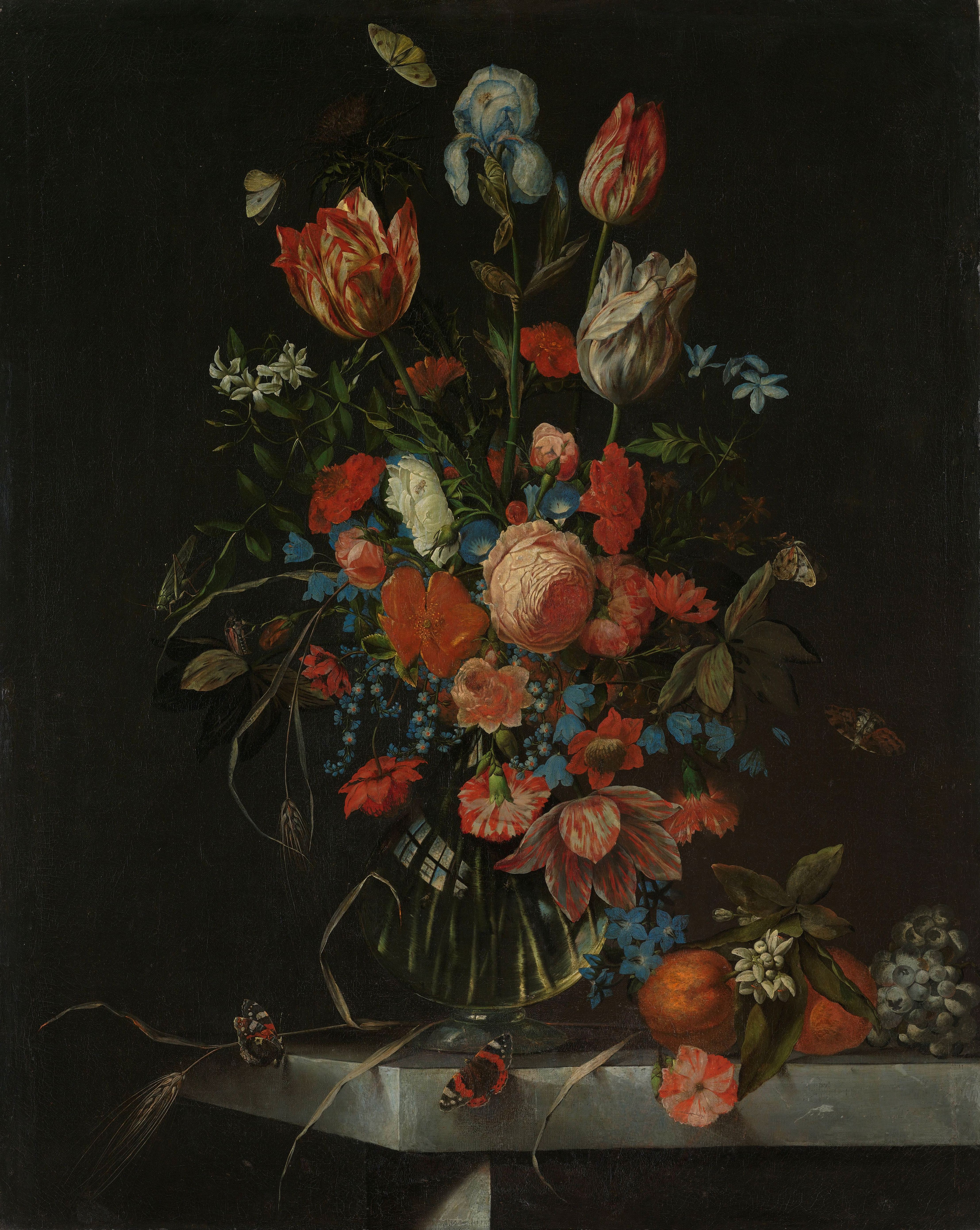 Overtreding Dood in de wereld hoofdstad File:Stilleven met bloemen Rijksmuseum SK-C-215.jpeg - Wikimedia Commons
