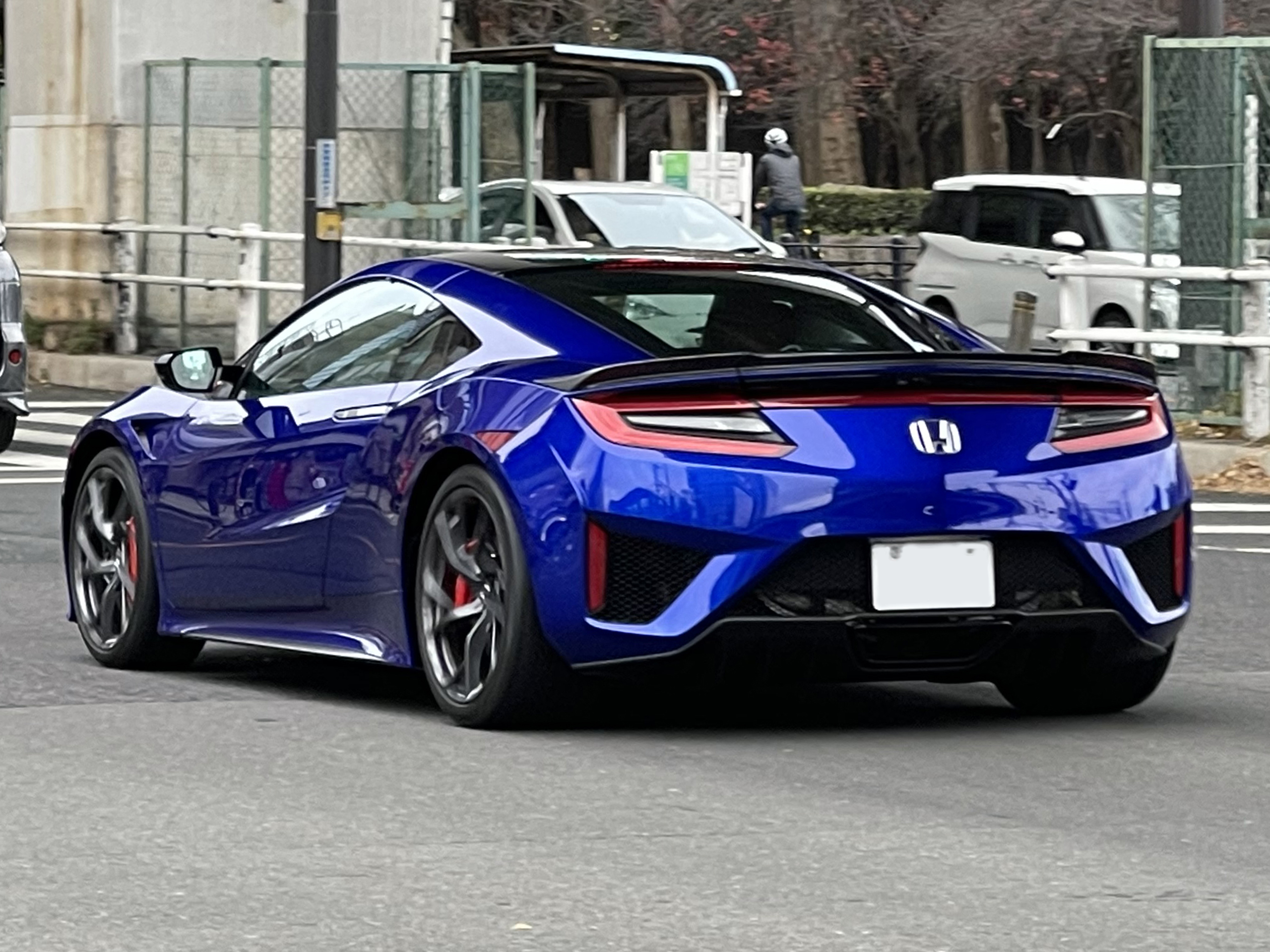 Acura NSX 2020 синяя