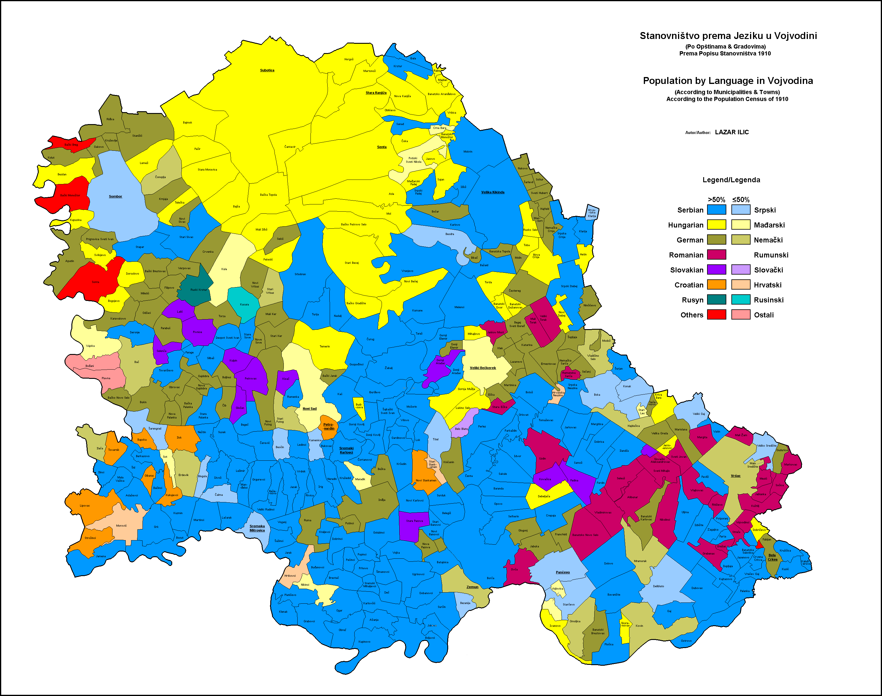 etnicka karta vojvodine HercegBosna.• View topic   100 godina od početka 1. svjetskoga  etnicka karta vojvodine