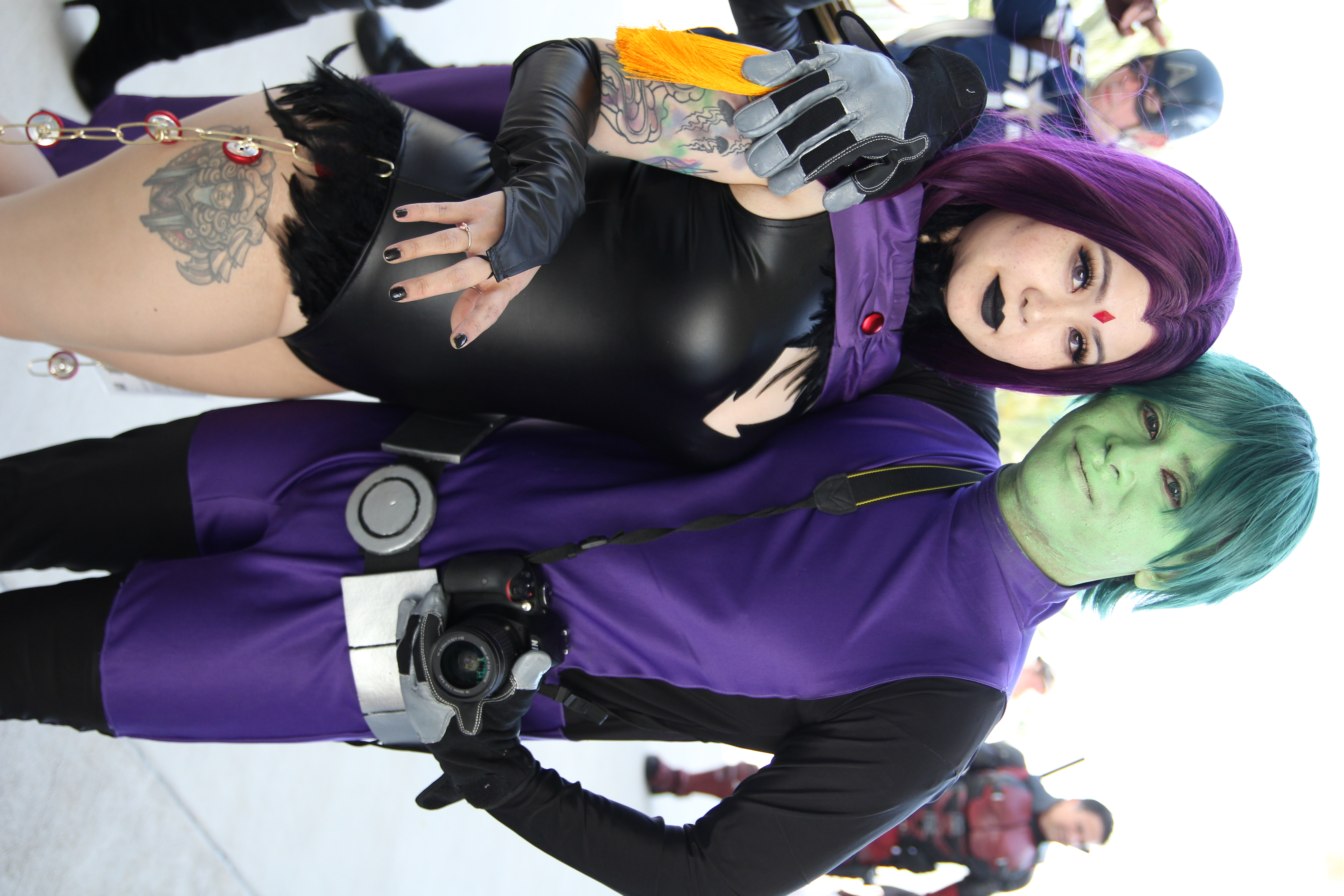 beast boy and raven