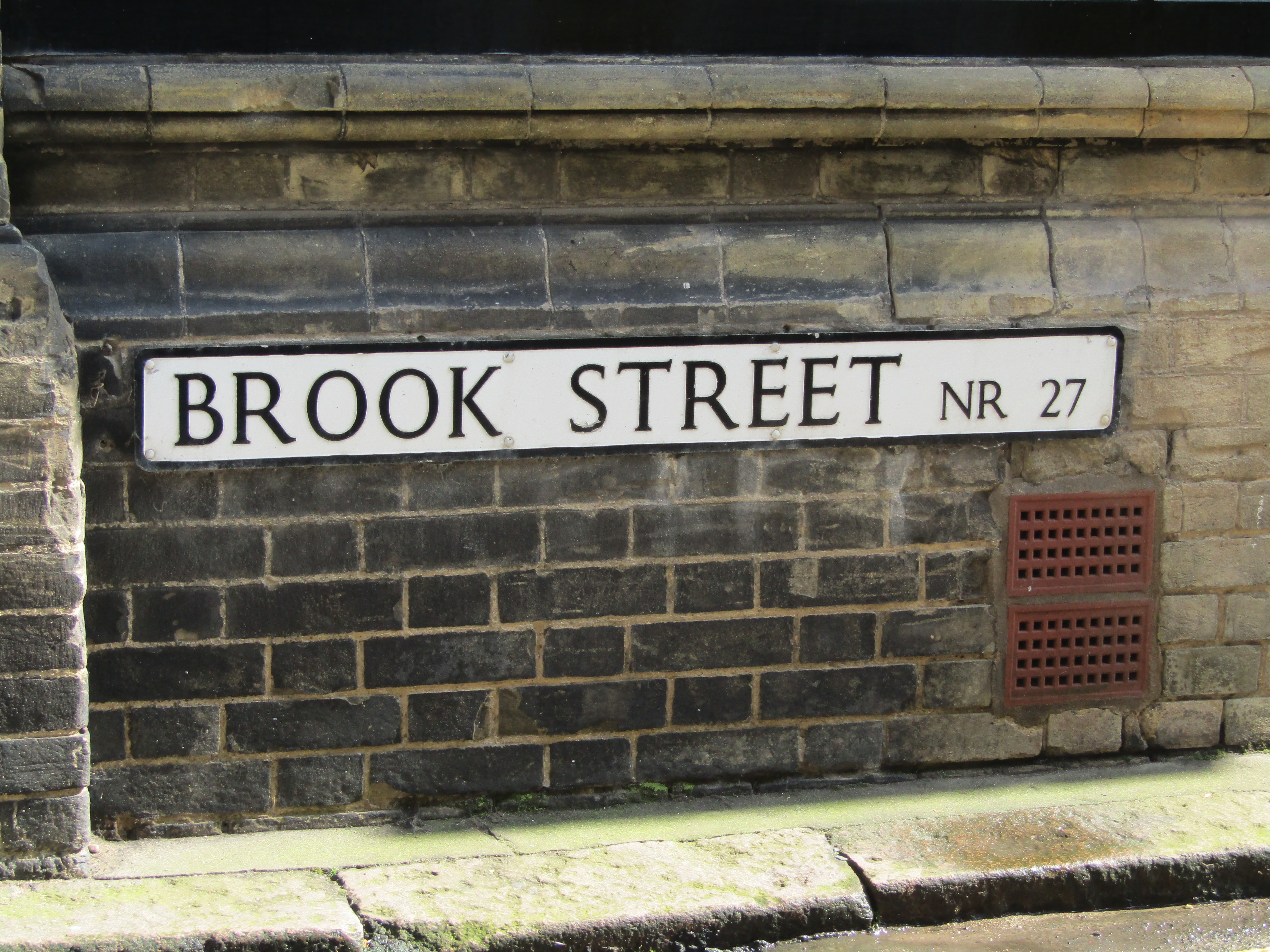 Street's name