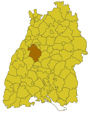 Landkreis Calw vor der Kreisreform