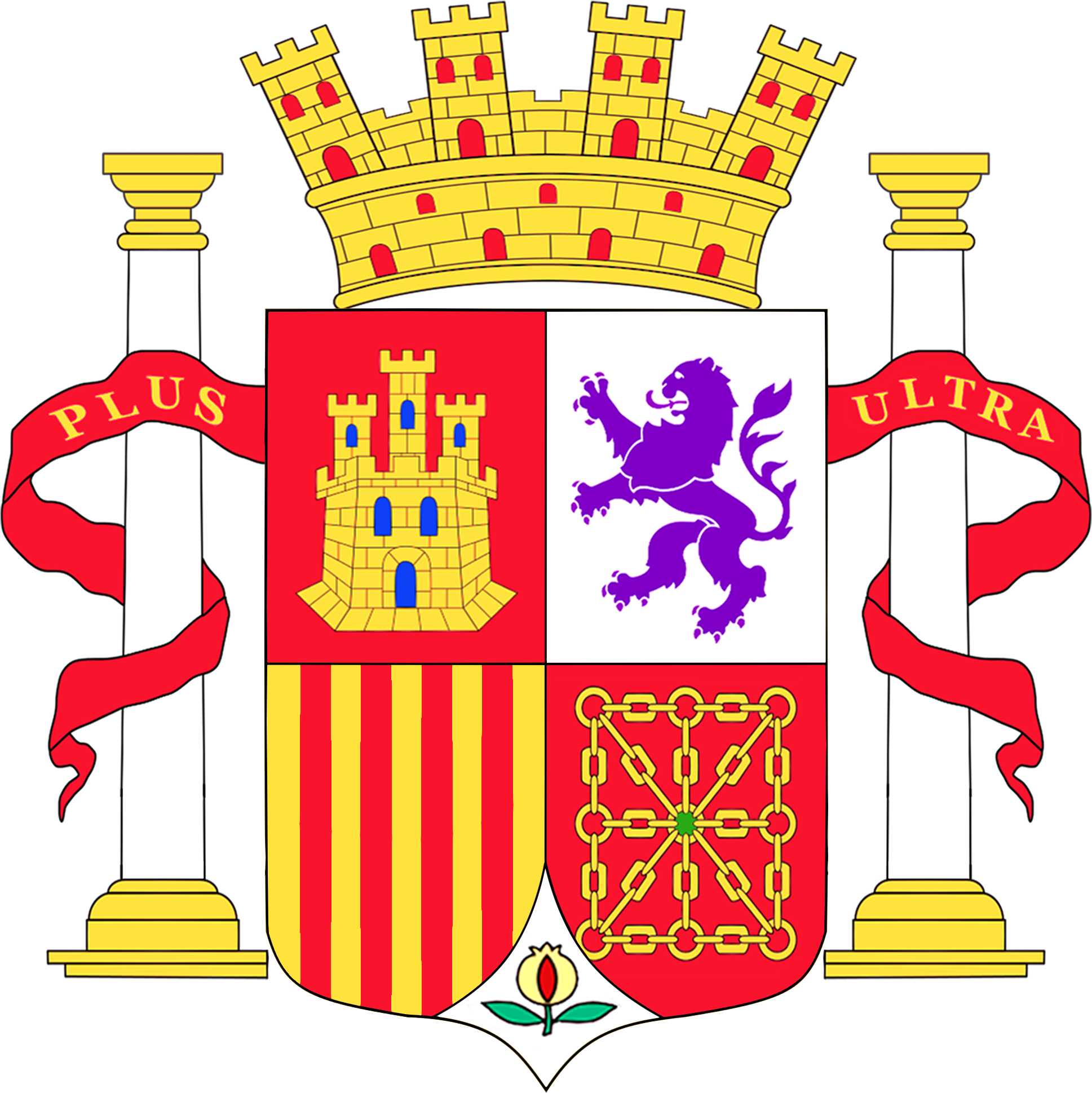 File:Escudo de la Segunda República Española (Versión Elemental).png -  Wikimedia Commons