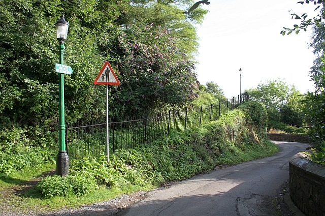 File:Foley Terrace and the path to St Ann's Well - geograph.org.uk - 1427819.jpg