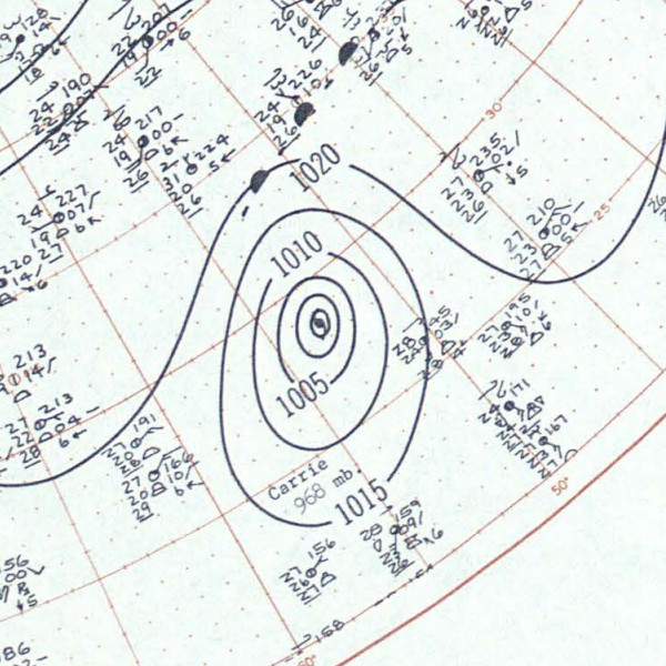 File:Hurricane Carrie surface analysis September 14 1957.jpg