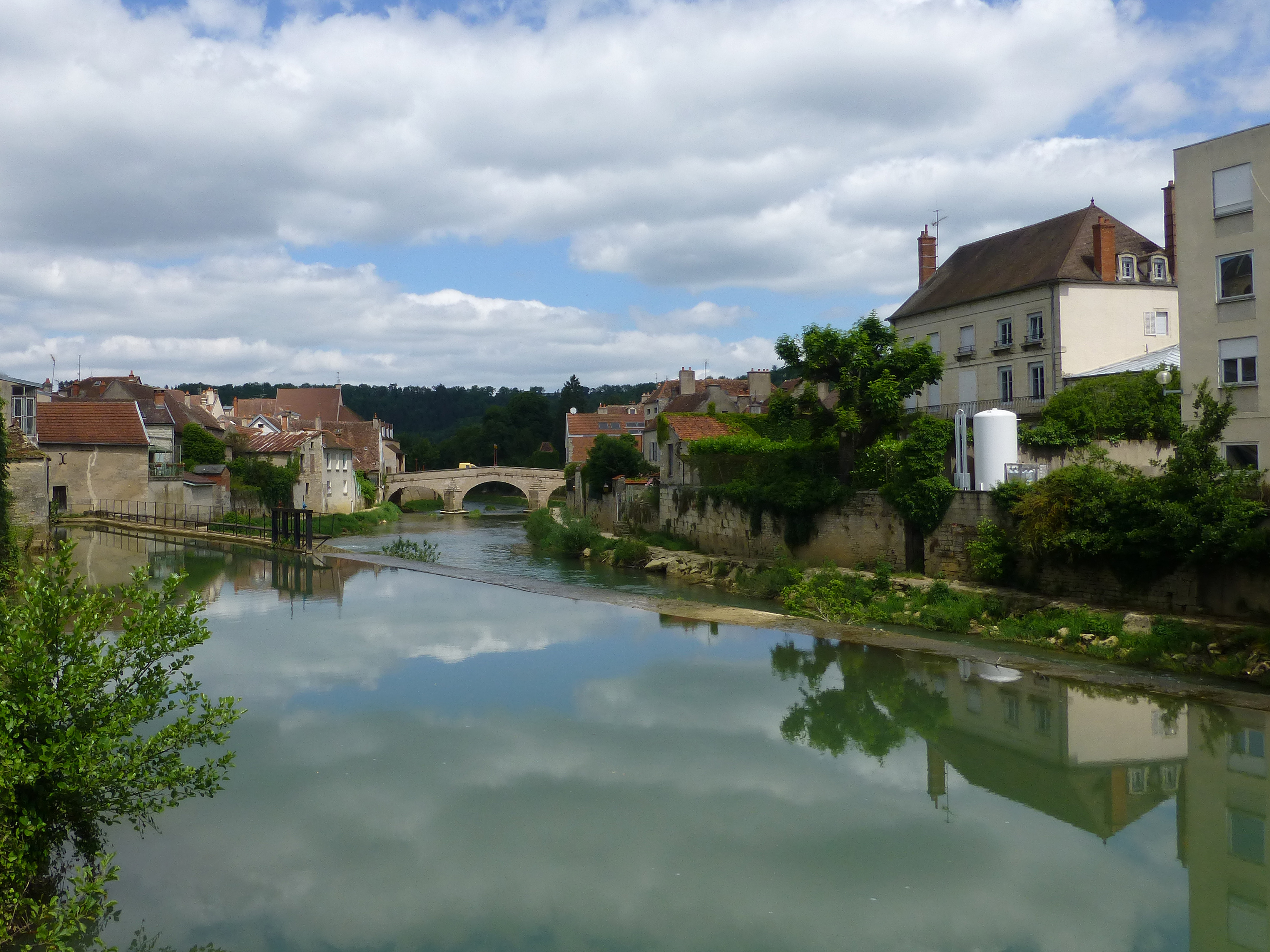 Abbey Of Fontenay. Fountain. Montbard ...