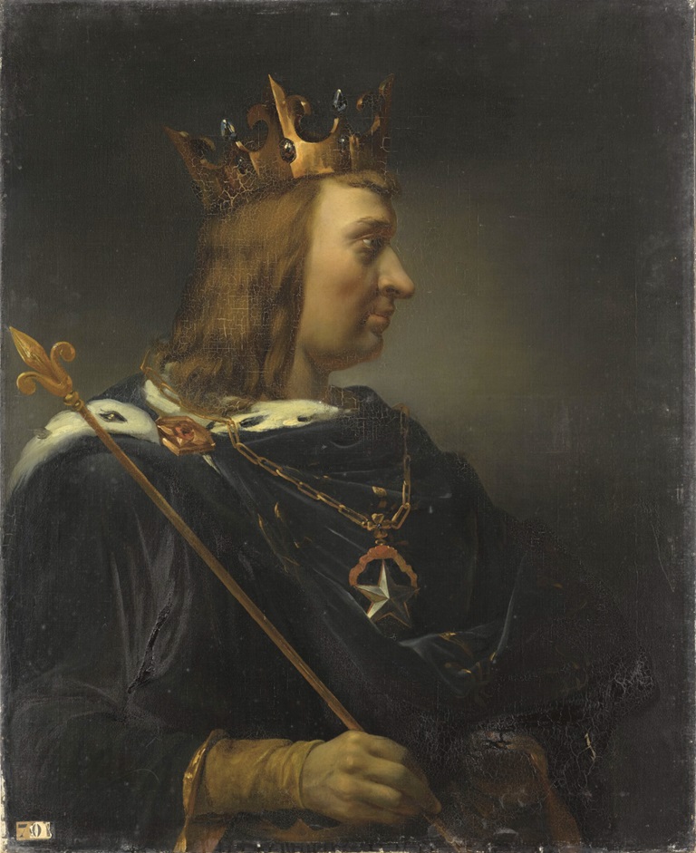 The Council Lugardon_-_John_II_of_France