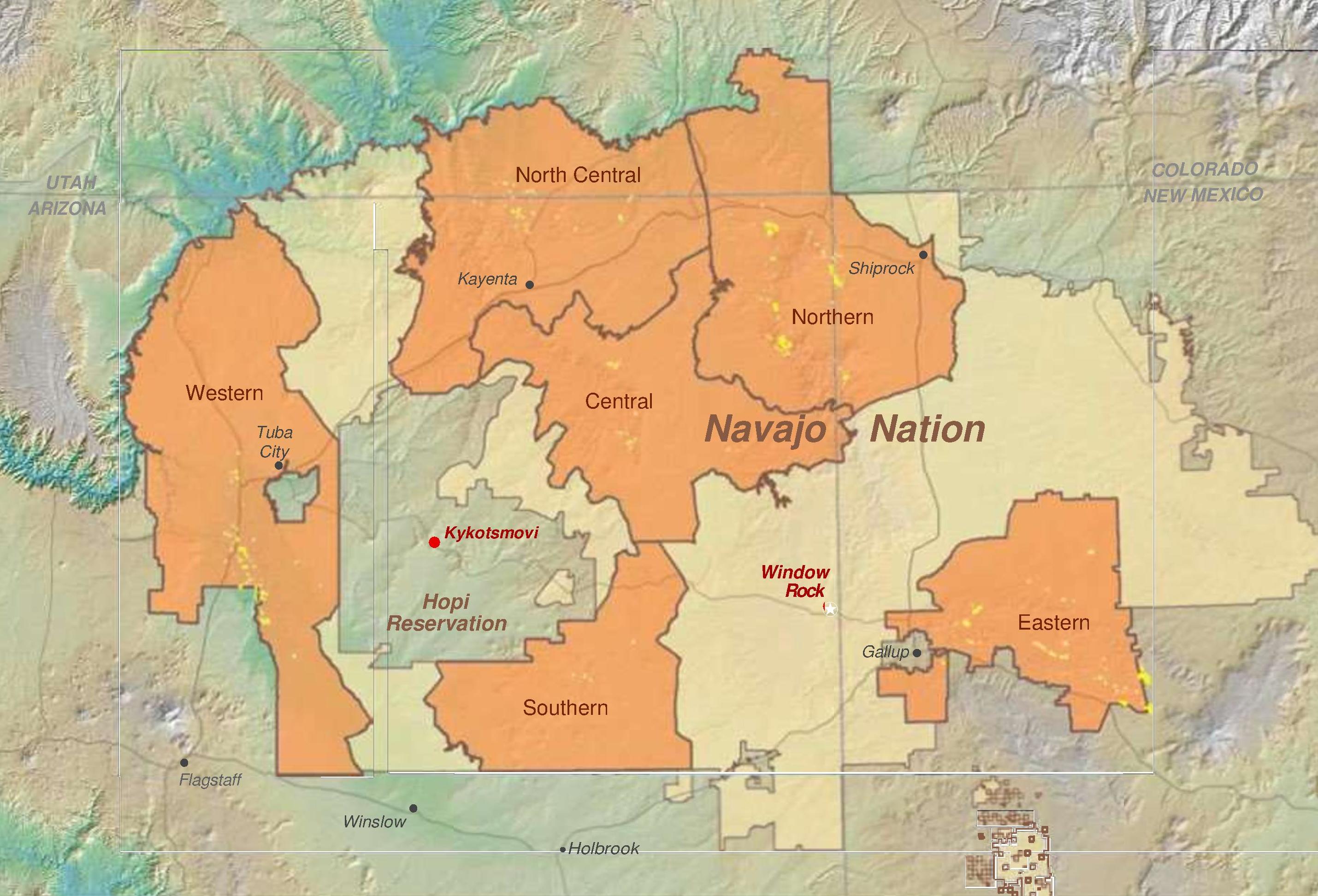 uranium mining map