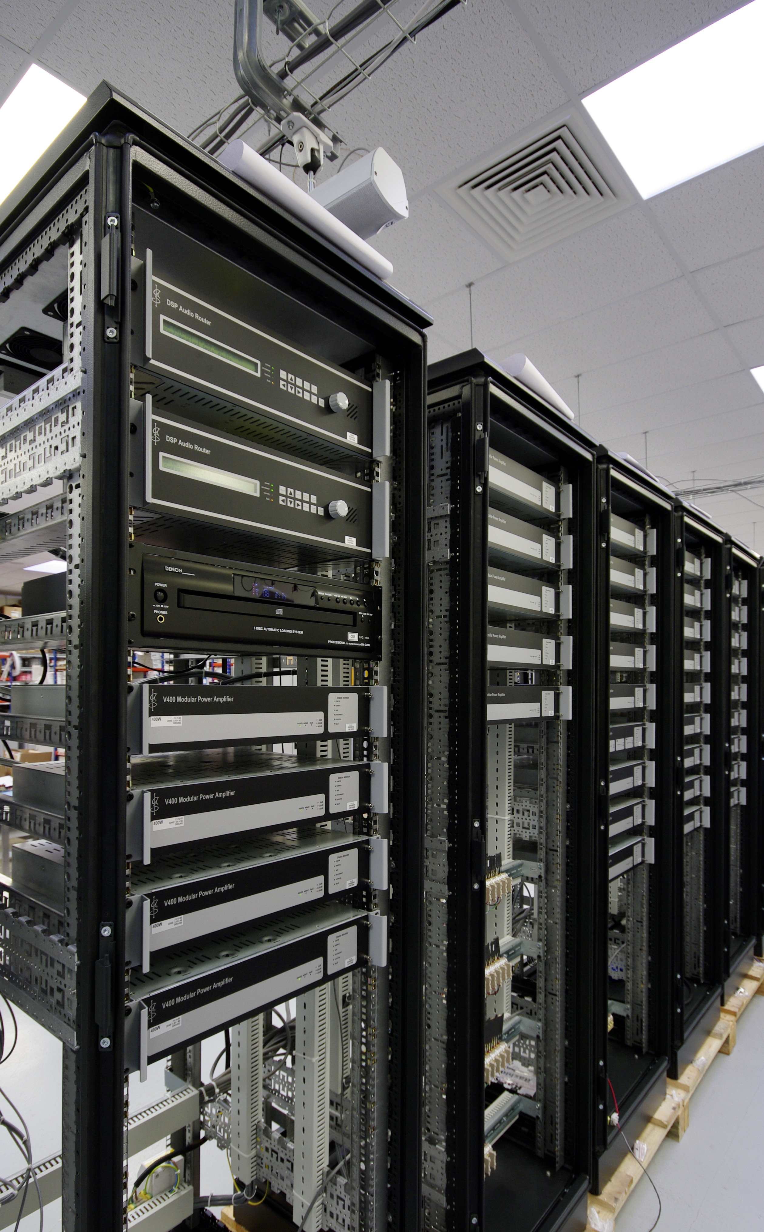 File Public Address System Rack 1 Jpg Wikimedia Commons