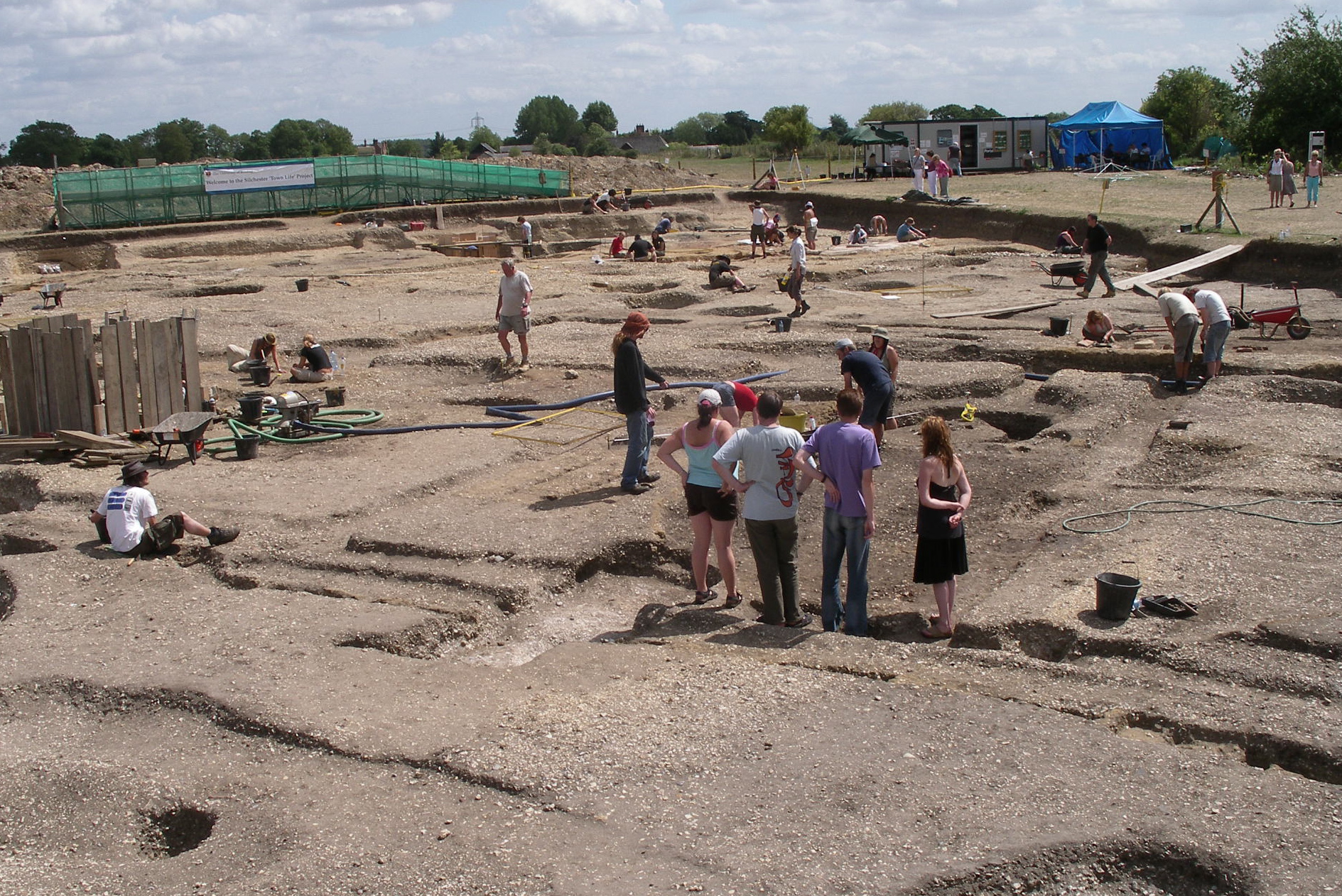 Excavations at [[Calleva Atrebatum