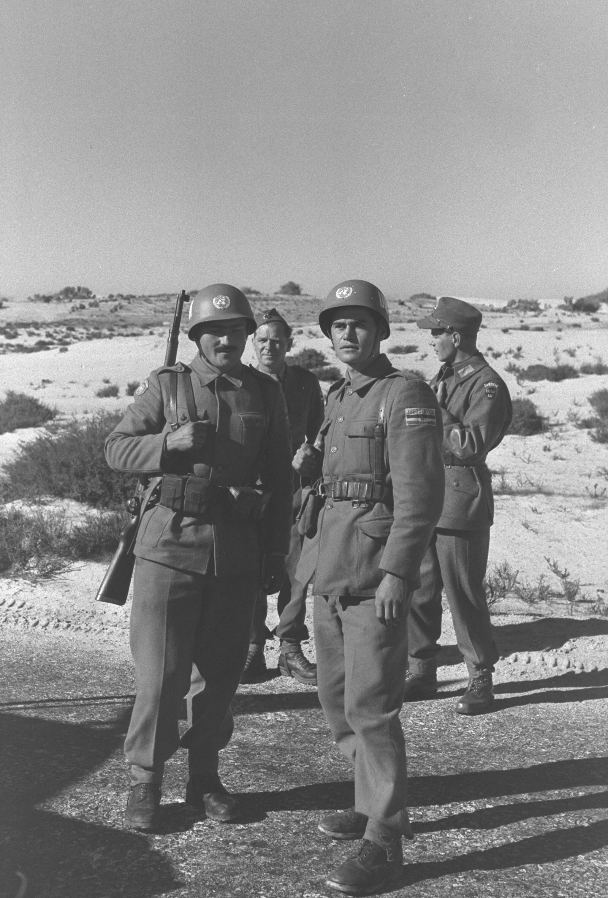  File:UNEF Yugoslav soldiers 15-01-1957.jpg 