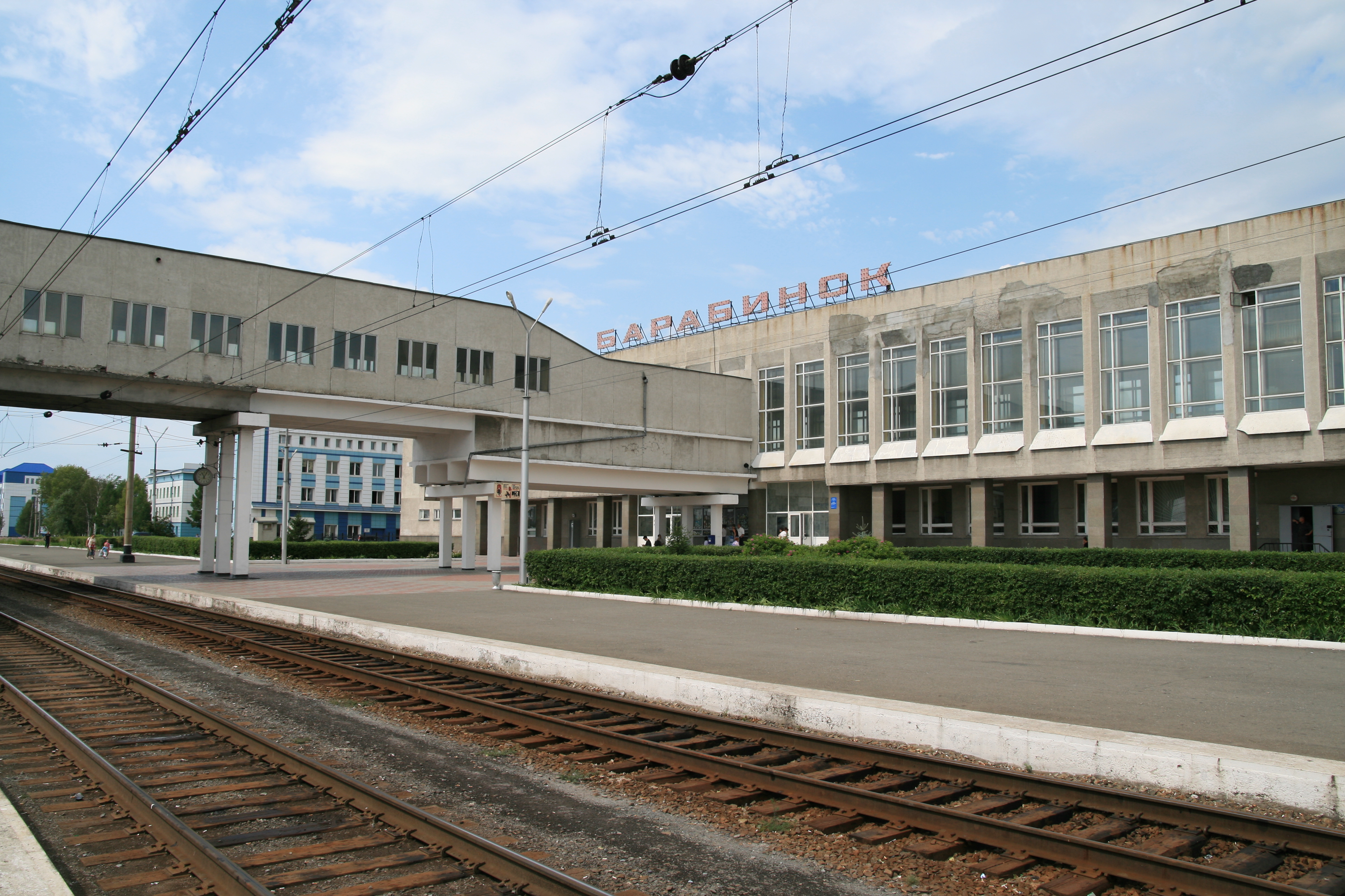 старый вокзал барабинска