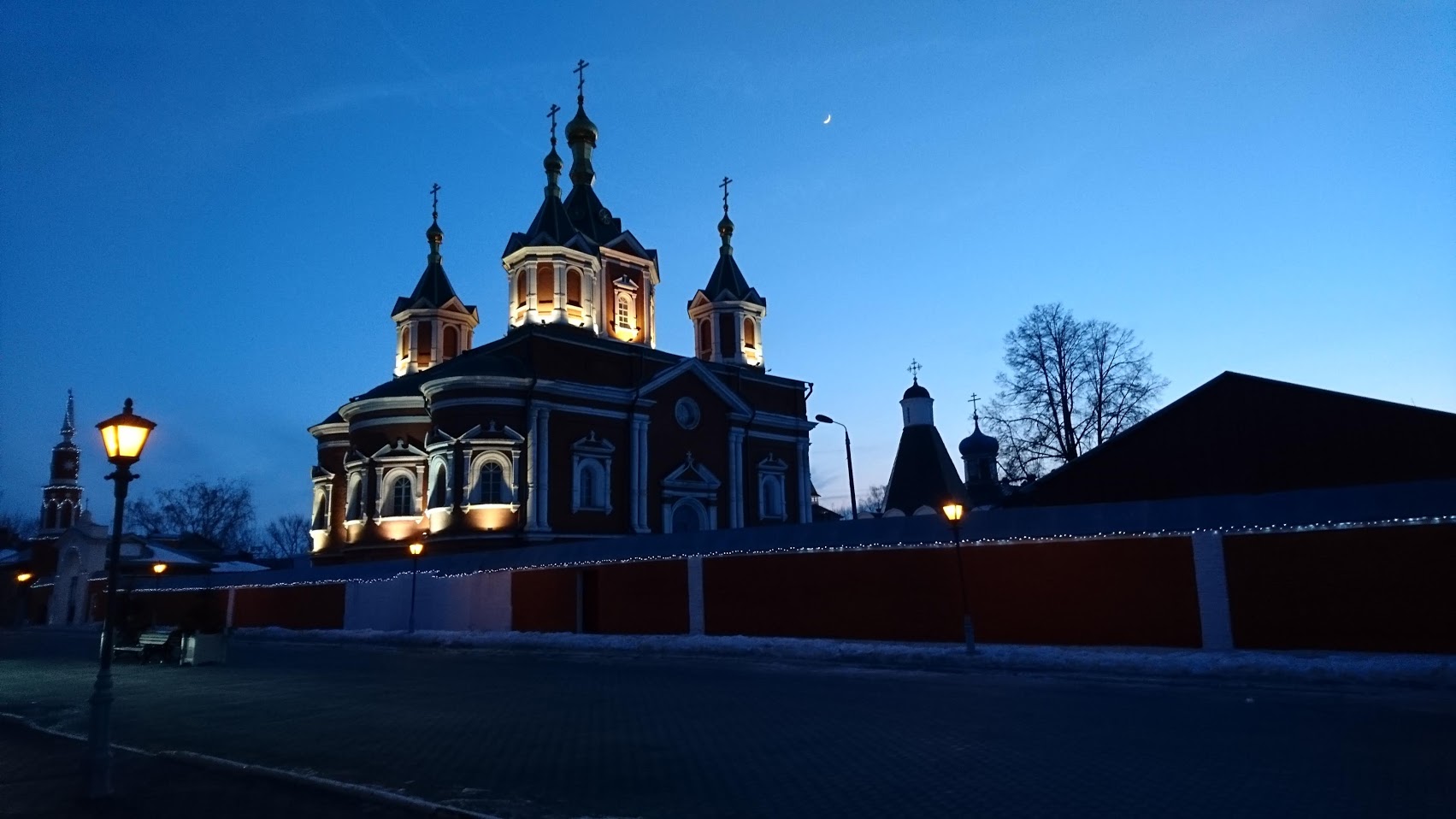 Успенский Брусенский Коломенский монастырь