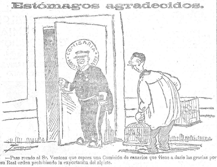 Estómagos agradecidos, 22 de agosto de 1918.