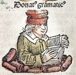 Aelius Donatus Fourth century Roman grammarian and teacher of rhetoric