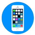 File:Blue iPhone icon.png
