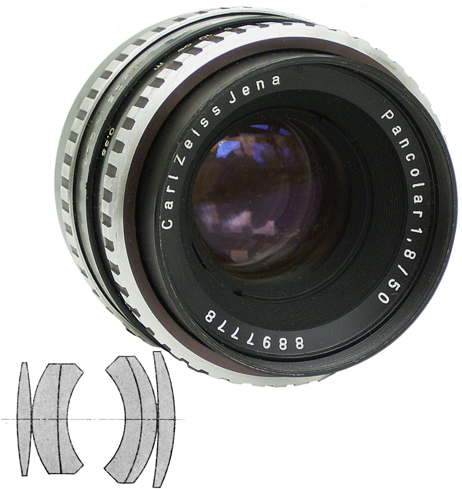 File:Carl Zeiss Jena Pancolar f1,8 50mm lens.jpg - Wikimedia Commons