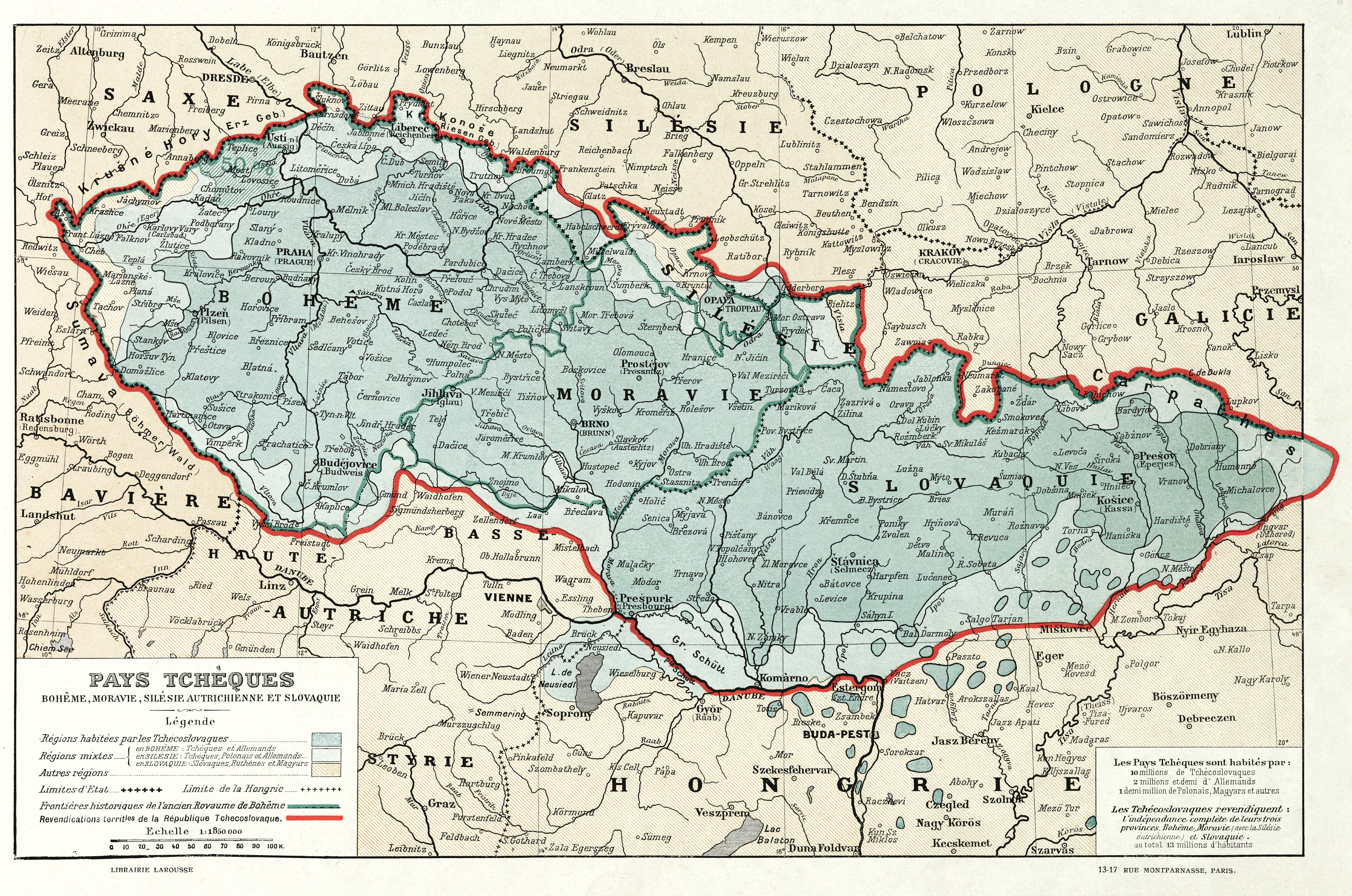 Mapa Cesko Slovensko | MAPA