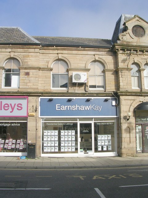 Earnshaw Kay Estate Agents - Huddersfield Road - geograph.org.uk - 2096110