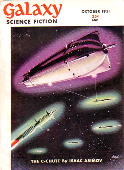 In the 1950s, Arbib painted two covers for ''[[Galaxy Science Fiction