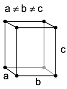 Orthohombique, primitif