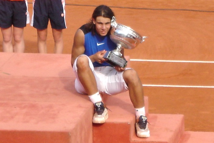 File:Rafael Nadal at the 2006 French Open (crop).jpg