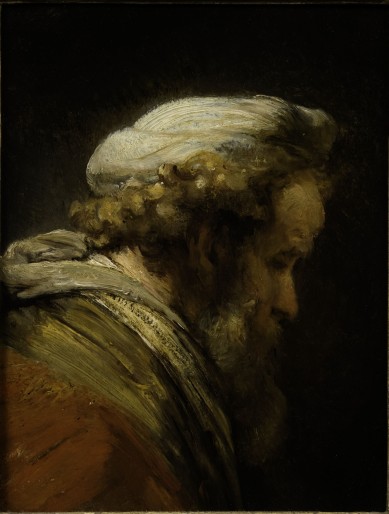 File:Rembrandt Lighting Study of an Old Man in Profile.jpg