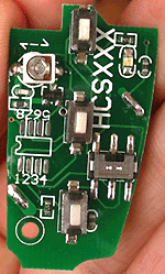HCS301 chip from an Audi A6 keyless entry remote, which uses a rolling code system Rolling-code-rf-remote-control-2.png