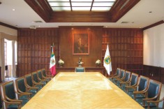 Inside the government palace