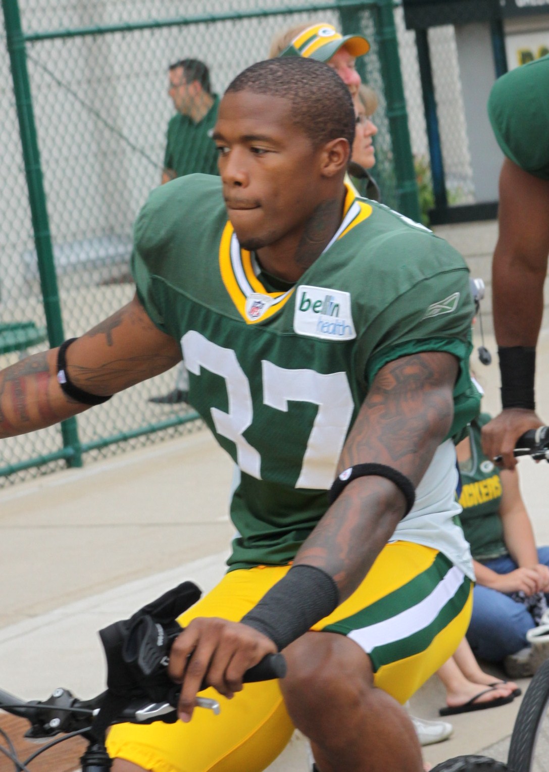 Green Bay Packers Cornerback Sam Shields Gets Tattoo of Super Bowl